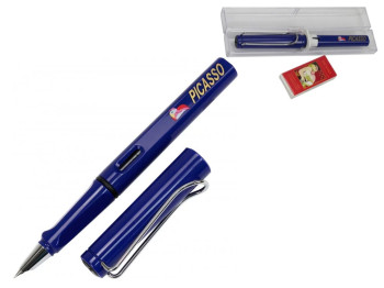 Ручка Подарункова Чернильная - Синя. Picasso 451 F син