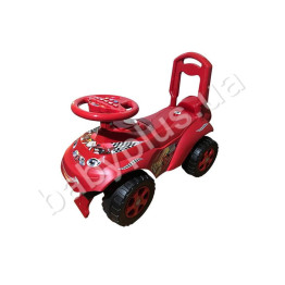 Толокар Автошка музичний. TM Doloni Toys 013117-05. ЧЕРВОНИЙ. Розповідається ПДР і співає на рус. мо