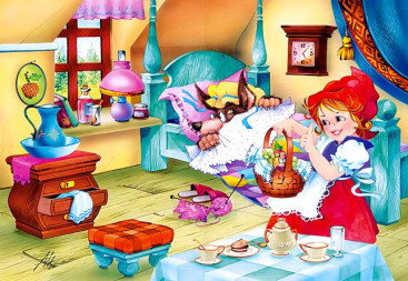 Пазли Червона шапочка, 60 елементів, Castorland