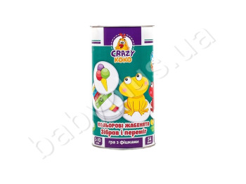 Гра у тубусі Кольорові жабенята, Vladi Toys