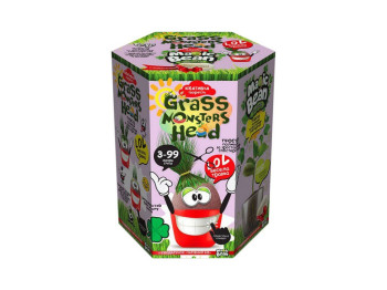 Набір для творчості GRASS MONSTERS HEAD, Danko Toys