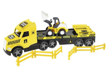 Magic Truck Technic с бульдозером. Wader 36430