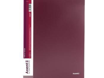 Дисплей-книга бордова 40 файлів. Axent 1040-04-A