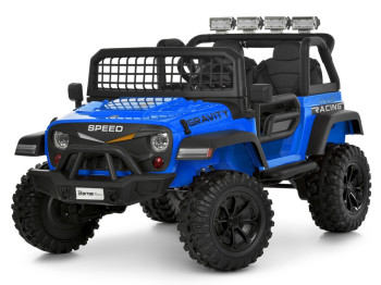 Двухместный электромобиль Джип Bambi Racer, 4×45W, 1х12V/10AH, Bluetooth, USB, TF, EVA