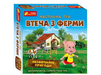 Настольная игра. Побег из фермы. Ranok Creative. 19120057У