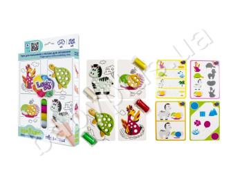 Тісто для ліплення Edu kids. TM Lovin'Do 41047. Ігри для пальчиків. №6.