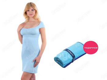 Ночная рубашка XXL голубого цвета. BabyOno 510/BL/XXL