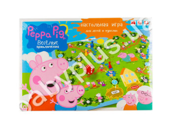 Настільна гра маленька Свинка Пеппа, Danko Toys