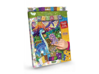 Набор для творчества Блестящая мозаика Glitter Mosaic, Danko Toys