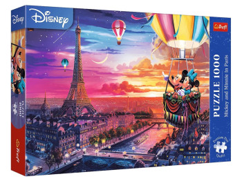 Пазлы Trefl Disney Микки и Минни в Париже, 1000 элементов