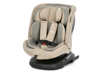 Автокрісло, I-RISE ME 1207 Beige, поворот 360, рег. підголівник, EL CAMINO
