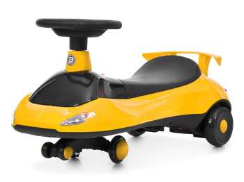Детская каталка-бибикар Bambi Racer M 6363-6, 1х6V/4AH, 1х25W, свет, музыка, Bluetooth, желтый