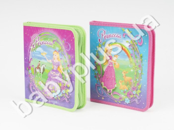 Папка B5 для тетрадей картонная KIDIS серия PRINCESS WORLD