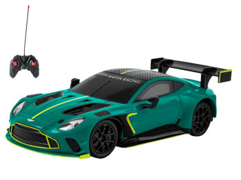 Машинка Астон Мартін GT3 зелена з батарейками 38,5х15х21 см, Kool Speed DHTRC10696