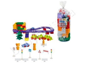 Конструктор Орион №6 130 деталей. Colorplast 1-216