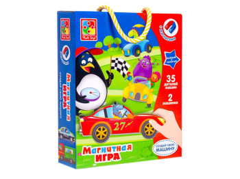 Магнітна одягалка Транспорт, Vladi Toys