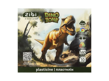 Пластилин для лепки, серия Dino, ZiBi ZB.6278