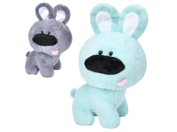 Мягкая игрушка Зайка 40 см, текстильная для объятий, 2 цвета, Limo Toy