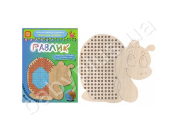 Вышивание на фанере, Улитка, Jumbi
