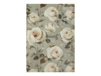 Папка-уголок с дизайном Roses, A4, пластик 180 мкм