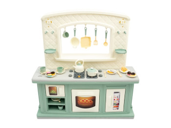 Кухня ігрова зі світлом та звуком 01480-11, 109,5 см, з аксесуарами, Doloni Toys