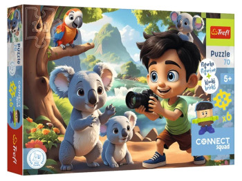 Пазл Trefl Connect Люк, 70 деталей