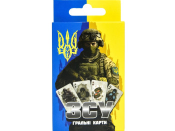 Карточная игра ВСУ желто-голубая, Strateg