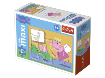 Пазлы Пепа и фея, 20 частей MINI-MAXI, Trefl