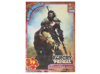 Пазлы картонные Far Cry. 70 элементов. G-Toys FCP04