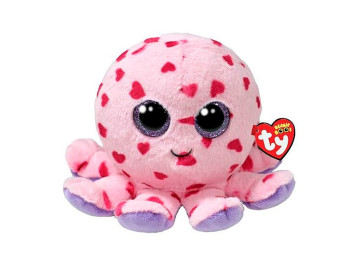 Мягкая игрушка Beanie Boos Осьминог BUBBLES 15 см. TY 37342