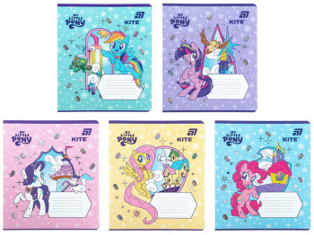 Тетрадь в клетку My Little Pony Kite LP26-232, 12 листов, микс видов, цена за 1шт