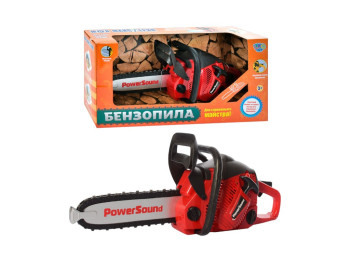 Бензопила игрушечная M 4642, 37 см, звук и движение цепи, Limo Toy