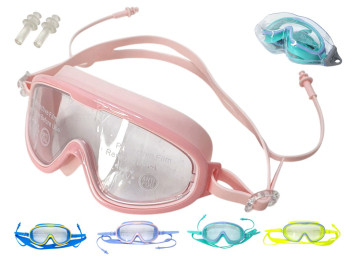 Маска для плавання з чохлом Swimming Goggles, 7 кольорів