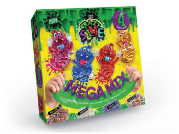 Набор для экспериментов Crazy Slime 4в1, Danko Toys