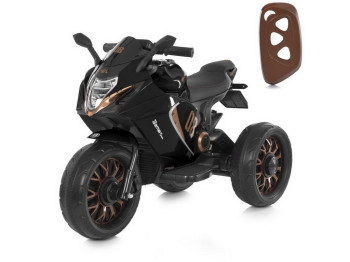 Электромотоцикл Bambi Racer M 5050ELR-2, 2х25W, 1х12V/9AH, MP3, USB, EVA колеса