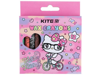 Мел восковый Hello Kitty 12 цветов. Kite HK24-070