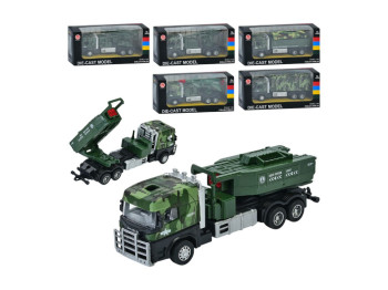 Машинка военная металлическая 351C4; (цена за 1шт)