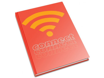 Блокнот А5 Твердая обложка 96 лист, клетка Connect, Ранок