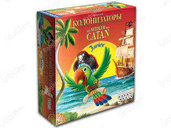 Настільна гра Колонізатори Junior 2014. Hobby World 4620011812704