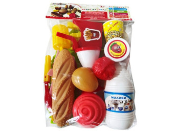 Набор продуктов в прозрачном пакете. Kinderway KW-100-105