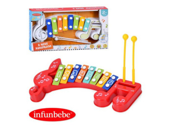 Ксилофон детский Infunbebe ML6603, 2 вида (цена за 1шт.)