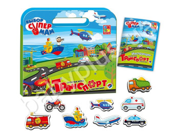 Прості ігри з магнітами Транспорт, Vladi Toys