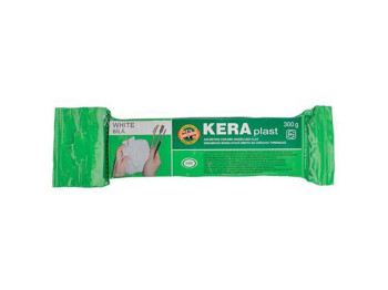Пластилін скульптурний білий Keraplast 300 грам. Koh-i-Noor 131708