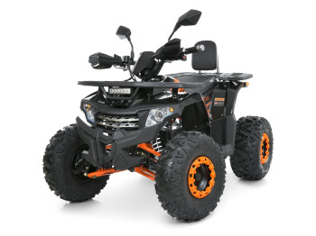 Квадроцикл електричний HB-FC1450-2-7 (MP3), чорно-оранжевий, 1450W, 60V