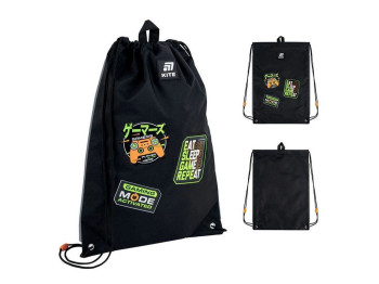Сумка для взуття зі шнурками Gaming Mode K25-600M-22, 46×33 см, затяжка шнурком, Kite