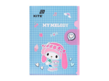 Папка-куточок з клапаном My Melody HK25-248-3, формат A4, поліпропілен, Kite