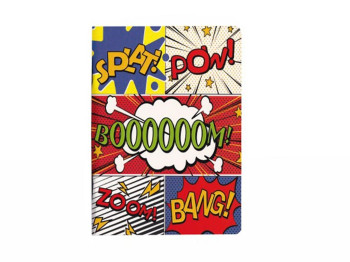 Блокнот BOOOOOOM! В6, 170х120 мм, 48 аркушів, Аркуш 1В1011