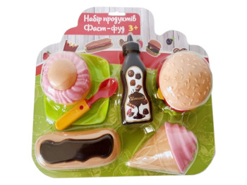 Набір продуктів у блістерній упаковці. Kinderway KW-100-522