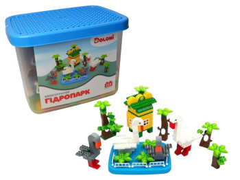 Конструктор Гідропарк. TM Doloni Toys 013888-34. 219 деталей.