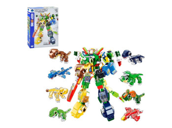Конструктор 8 в1 Dinosaur Robot BB011, 791 деталей, динозаври + робот